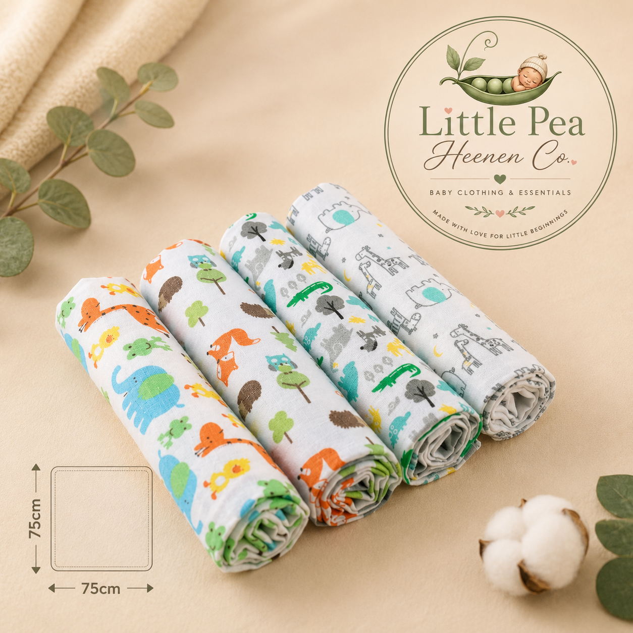 LP-172 Little Pea baby bedding