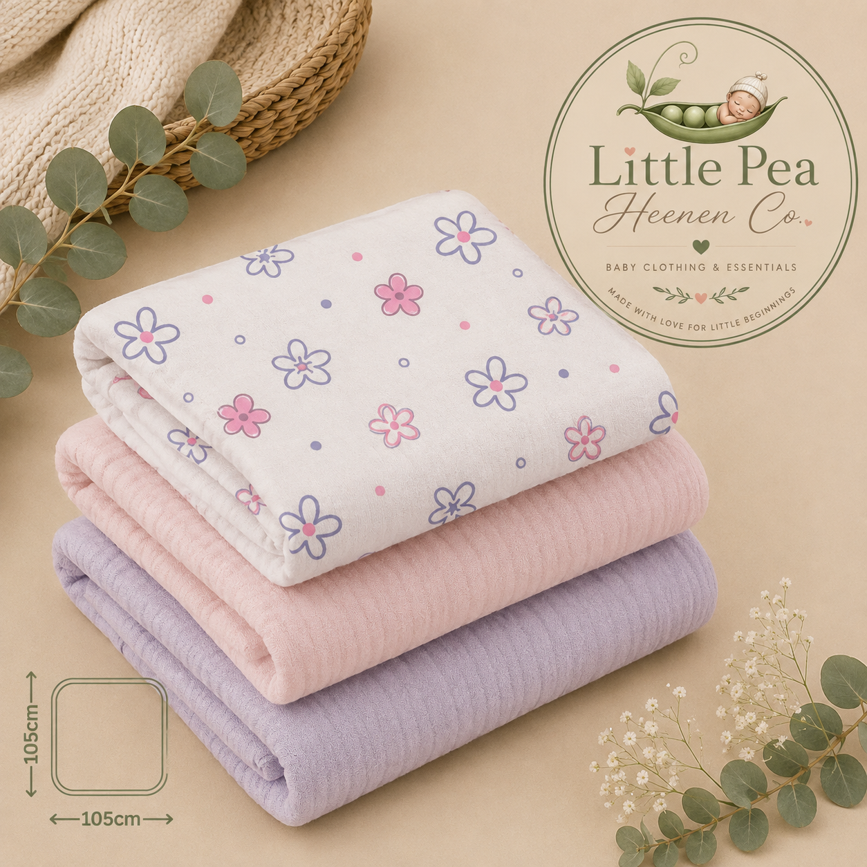 LP-180 Little Pea baby bedding